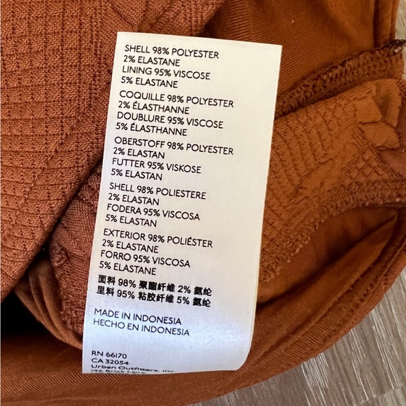 Anthropologie Maeve Orange tank - Picture 6 of 8